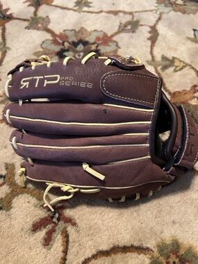 Franklin RTP Pro Series Brown Leather Baseball Glove 22572-12" Right Hand Throw